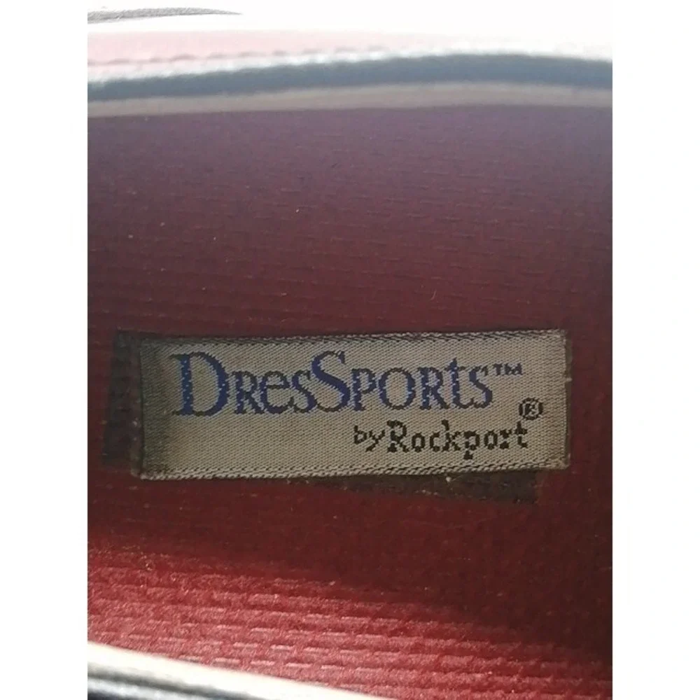 DresSports by Rockport Oxfords Mens Brown 10 Leather Dress Shoe Vibram 3647